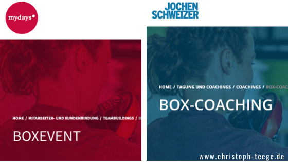 Boxevent Team, Box-Coaching Team, Box-Event, Christoph Teege, Jochen Schweizer